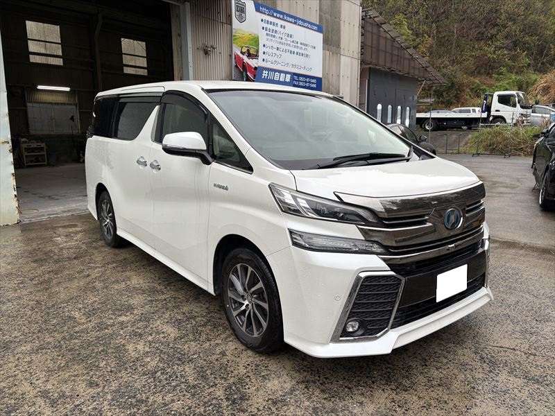 広島県 広島市 カスタム　ヴェルファイア　リヤスポイラー ワンオフ製作