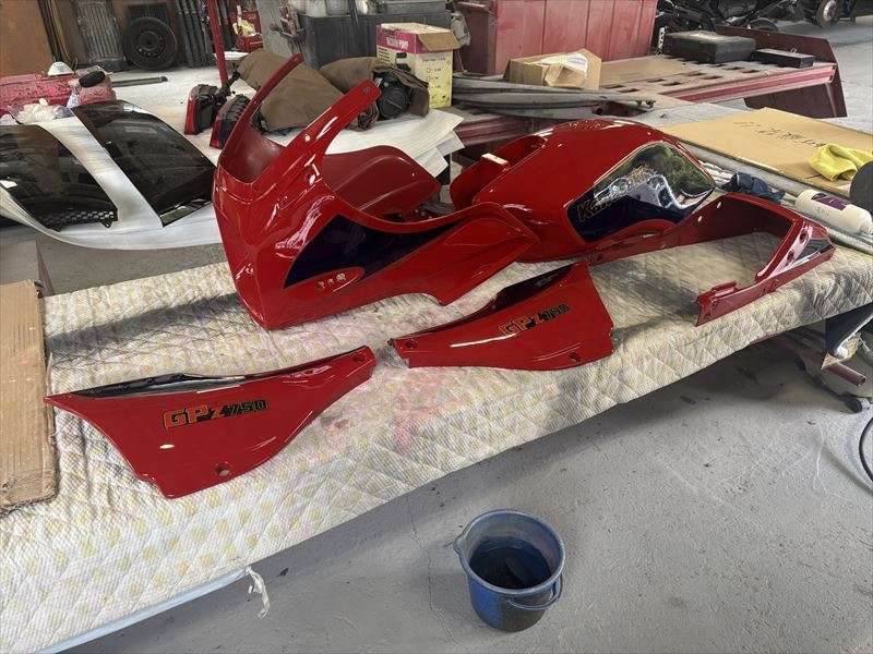 GPZ750F フルレストア完成！広島で旧車を新車同様に蘇らせる【井川自動車】