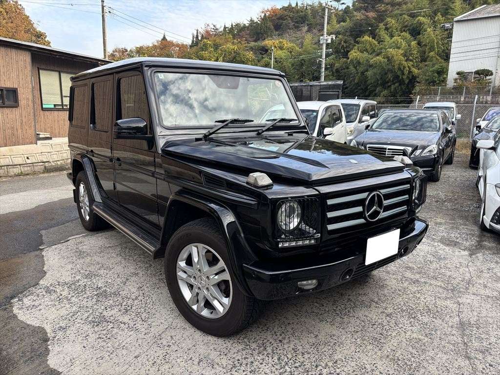 【広島県】メルセデス・ベンツ Gクラス（ゲレンデ）窓ガラス落ち修理｜突然のトラブルも即対応